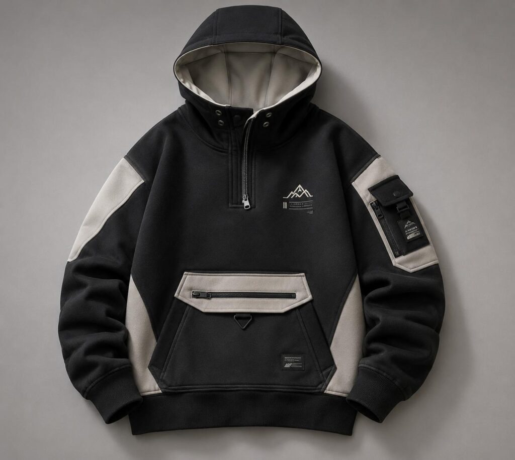 black classic hoodie