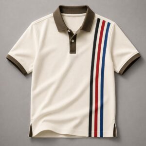 Men's Classic White Polo Shirt