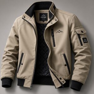 leather mens jacket