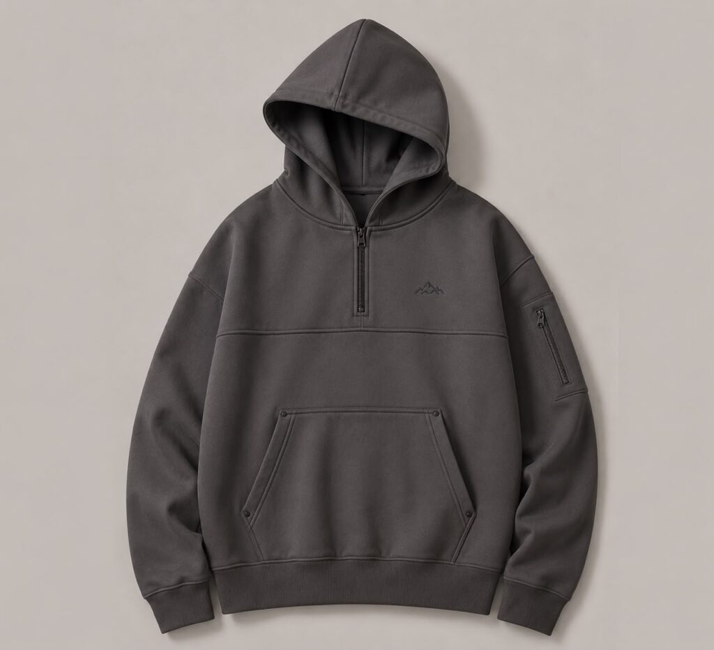 Techwear Utility Oversized Hoodie